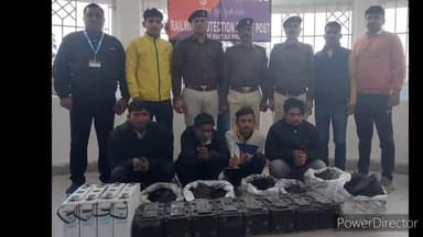 मनसाही: मनसाही : रेलवे सुरक्षा बल ने विभिन्न जगहों से चोरी के सामान के साथ चार को किया गिरफ्तार , भेजा जेल , अनुसंधान शुरू