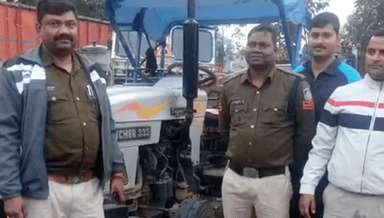 सिंगरौली: बरगवां पुलिस ने बाडीझिरिया नाला से अवैध उत्खनन कर परिवहन करते ट्रेक्टर पकड़ा, मामला दर्ज