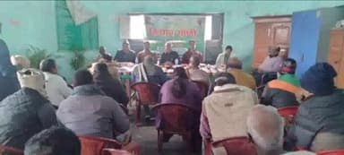 गोगरी: ट्रायसेम भवन में किसान गोष्ठी का हुआ आयोजन, मोटे अनाज को लेकर लोगों को किया गया जागरूक