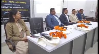 जोधपुर: जय नारायण व्यास विश्वविद्यालय में अंतरराष्ट्रीय कांफ्रेंस का हुआ आयोजन