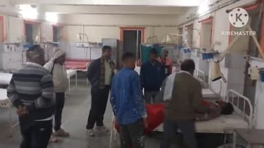 धौलपुर: पचगांव चौकी के सामने स्थित कॉलोनी में पुताई का कार्य करते वक्त गिरा युवक, गंभीर रूप से हुआ घायल