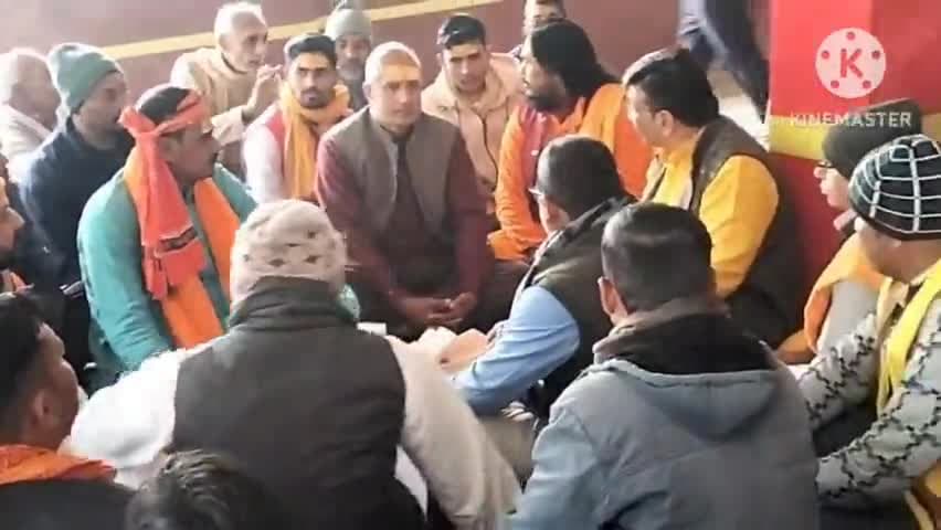 #कोटवा में #राम #भक्तों की# बैठक #आयोजित#