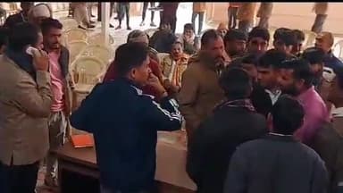 चित्तौड़गढ़: सेन्थी स्थित विधायक कार्यालय पर चित्तौड़गढ़ विधायक चंद्रभान सिंह आक्या ने की जनसुनवाई