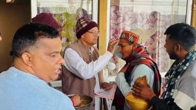 चितरंगी: विश्व हिंदू परिषद ने श्री राम मंदिर अयोध्या का पूजित अक्षत पूर्व सिंगरौली विधायक को देखकर आने का दिया निमंत्रण