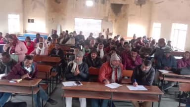 भरनो: नवभारत साक्षरता जन-जन साक्षर के तहत भरनो में गुरु गोष्ठी व प्रशिक्षण का हुआ आयोजन