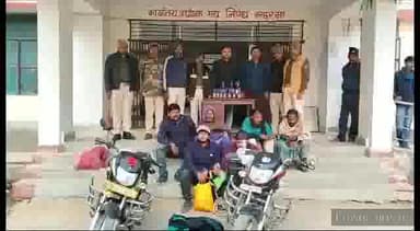 कहरा: सहरसा उत्पाद पुलिस ने शराब के साथ3 कारोबारी व 3शराबी को किया गिरफ्तार,2बाइक जब्त कोर्ट में पेशकर अग्रतर कार्रवाई मे जुटी