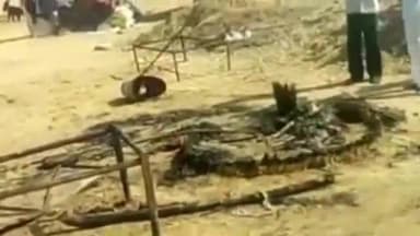 सिणधरी: खोथों की ढाणी में एक रहवासी घर में लगी आग, लाखों रुपए का हुआ नुकसान