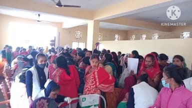 गोगरी: रेफरल अस्पताल गोगरी में गर्वती महिलाओं का किया गया मुफ्त ए एन सी जाँच.