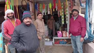 कनवास: तहसीलदार ने कनवास के मुख्य बाजार का निरीक्षण कर चायनीज़ मांझे की 10 चकरी जब्त कर दुकानदारों को दी चेतावनी