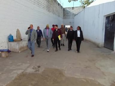 माननीय जिला विधिक सेवा प्राधिकरण द्वारा आज़ केंद्रीय कारागृह कोटा का किया निरीक्षण दिए आवश्यक निर्देश