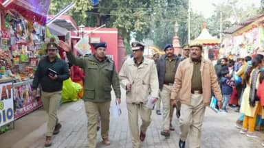 गोरखपुर: आगामी खिचड़ी मेले के दृष्टिगत एडीजी जोन गोरखपुर ने गोरखनाथ मंदिर के सुरक्षा व्यवस्था का लिया जायजा