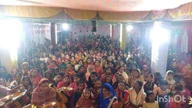 नबीनगर: मारवाड़ी धर्मशाला में चल रहे श्रीमद् भागवत कथा में वेदाचार्य अनिल शास्त्री से भागवत कथा सुनकर मंत्र मुग्ध हुए श्रोता