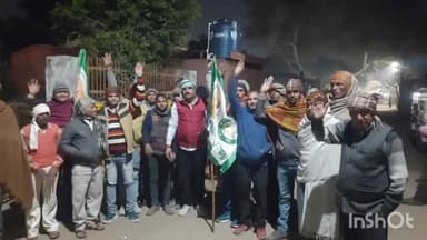 जलेसर: किसान के साथ अभद्रता करने के आरोप लगाते हुए किसान यूनियन भानू के कार्यकर्ताओं ने तहसील में धरना प्रदर्शन किया शुरु.