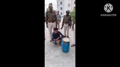 मेसकौर: पुलिस ने चंदाबारा गांव से बीस लीटर महुआ देसी शराब के साथ एक गिरफ्तार