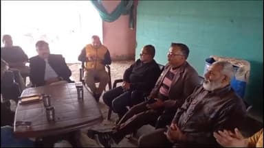 मोठ: मौठ कस्बे में ग्रामीण पत्रकार एसोसिएशन की तहसील स्तरीय बैठक का हुआ आयोजन