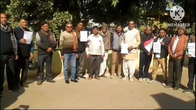 धौलपुर: शहर की विभिन्न कॉलोनियों में हुए जलभराव को लेकर वार्ड वासियों ने डीएम को सौंपा ज्ञापन, समस्या के समाधान की मांग की