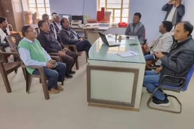 डेगाना: डेगाना के कृषि मंडी कार्यालय में कृषक उपहार योजना के तहत निकाली गई ऑनलाइन लॉटरी, अनेक किसान हुए शामिल