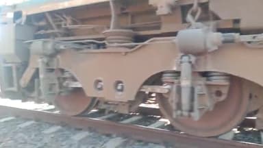 खारिया खंगार में ट्रेन दुर्घटना 1 जानवर कि मौत #train #acident #degana