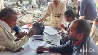 बिहटा: बिहटा थाना के परिसर में जमीनी विवाद निपटारा शिविर का अंचलाधिकारी ने किया आयोजन