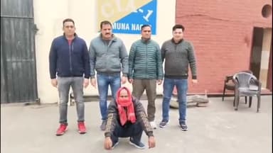 जगाधरी: यमुनानगर की सीआईए 1 की टीम ने 6 किलोग्राम गांजा के मुख्य सप्लायर को हमीदा से किया गिरफ्तार