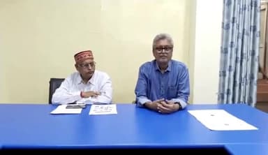 राजनांदगांव: शासकीय कमला देवी राठी महिला महाविद्यालय के हाल में राष्ट्रीय कार्यशाला के संबंध में प्रेस वार्ता का किया गया आयोजन