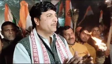 हरदोई: कांग्रेस ने भारत जोड़ो न्याय यात्रा के तहत शहर में निकला मशाल जुलूस , जिलाध्यक्ष आशीष सिंह ने दी जानकारी