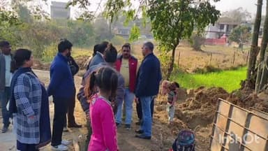 ज्वालामुखी: ज्वालामुखी विधायक संजय रतन ने पंचायत अम्ब में विकास कार्यों का किया निरीक्षण