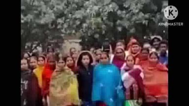 बगहा: बगहा में सफाई कर्मियों ने एनजीओ के खिलाफ किया प्रदर्शन, कम भुगतान को लेकर