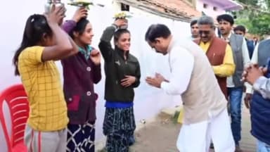 पवई: पिपरवाह ग्राम पहुंचे क्षेत्रीय सांसद भाजपा प्रदेश अध्यक्ष विष्णु दत्त शर्मा सरपंच ने किया स्वागत