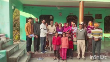 ज्वालामुखी: ज्वालामुखी के विभिन्न क्षेत्रों में भाजपा पदाधिकारी ने वितरित किए पूजित अक्षत व राम दरबार के छायाचित्र