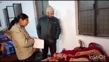 मुरादाबाद: जिलाधिकारी मानवेंद्र सिंह ने महानगर के विभिन्न क्षेत्रों में जाकर रैन बसेरो का किया निरीक्षण