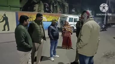 साहिबगंज: साहिबगंज नगर थाना क्षेत्र अंतर्गत बड़तल्ला में दो पक्षों में मारपीट के दौरान एक घायल गोली चलने की सूचना पर पुलिस घटनास्थल