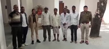 सलूम्बर: सलूम्बर अग्गड के बोर फला में शांति भंग के मामले में सलूंबर की लसाडिया पुलिस ने चार आरोपियों को किया गिरफ्तार