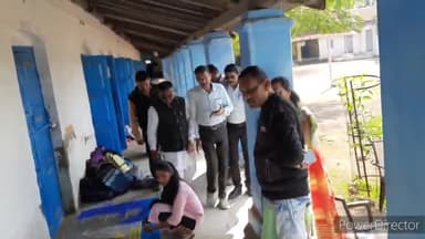 जमई: जुन्नारदेव के पंडित रविशंकर स्कूल में अयोध्या में राम मंदिर शुभारंभ के अवसर पर रंगोली प्रतियोगिता का किया गया आयोजन