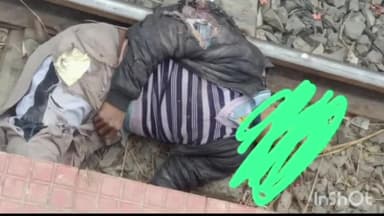 खगड़िया: धमारा घाट स्टेशन के निकट ट्रेन से कटकर अधेड़ की हुई मौत