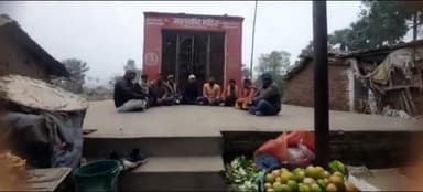 करपी: मकविलपुर महावीर मंदिर परिसर में राम चर्चा का हुआ आयोजन