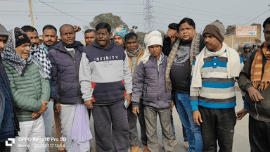 बोरियो : हेमलाल मुर्मू की अगुवाई में झामुमो का चक्काजाम एंव बंन्दी सफल हेमलाल मुर्मू