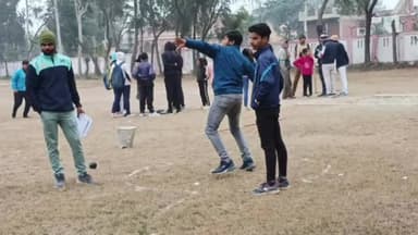 हरदोई: अंडर 14 व अंडर 16 आयु वर्ग की राष्ट्रीय प्रतियोगिता के लिए हुए हरदोई स्टेडियम में चयन ट्रायल