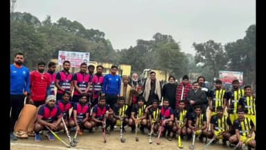 हरदोई: GIC में आयोजित प्रादेशिक हॉकी टूर्नामेंट में आज तीसरे दिन गाजीपुर, प्रयागराज, गोरखपुर व बांदा टीम ने दर्ज़ की जीत