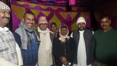 बाजपट्टी: बाजपट्टी के विधायक मुकेश कुमार यादव बोखरा में फलदान कार्यक्रम में हुए शामिल