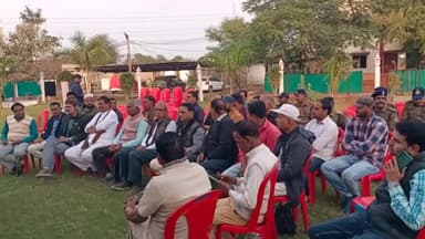 सीतामऊ: राम मंदिर की प्राण प्रतिष्ठा को लेकर सीतामऊ थाने पर एडिशनल SP, SDOP व टीआई ने ली शांति समिति की बैठक