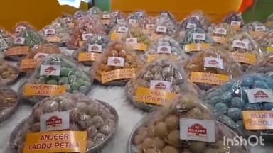आगरा: धौलपुर हाउस स्थित पेठा व्यापारी ने राम लला के लिए अयोध्या भिजवाया 56 किस्म के पेठे से निर्मित लड्डू का भोग