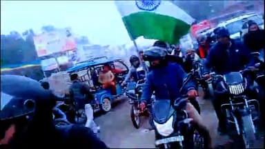 मंडल आर्मी के द्वारा संविधान यात्रा निकाली गई।