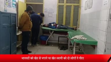 बीसलपुर: रम्पुरा नौगवां गांव में जानवरों को खेत से भगाने पर खेत स्वामी को दो लोगों ने पीट कर किया घायल, अस्पताल में भर्ती