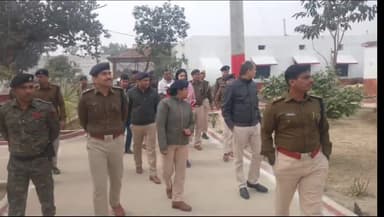 दरभंगा: ज़िलाधिकारी व वरीय पुलिस अधीक्षक सहित अन्य पदाधिकारियों ने मंडल कारा दरभंगा का किया निरीक्षण