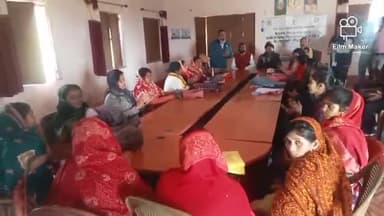 देवीपुर: झुंडी और राजपुरा पंचायत भवन में जल जीवन मिशन के सदस्यों को दिया गया एक दिवसीय प्रशिक्षण