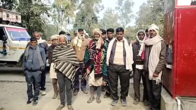 बदायूं: गौरी नगला गांव में अलाव पर हाथ तापते समय किसान की हुई मौत