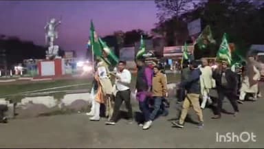 चास: नया मोड़ बिरसा चौक पर राष्ट्रीय जनता दल ने फूंका भारत के प्रधानमंत्री नरेंद्र मोदी का पुतला