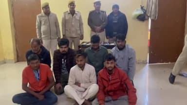 अजमेर: दरगाह थाना पुलिस ने उर्स के दौरान तारासी महाराष्ट्र की शातिर गैंग को पकड़ा, 21 मोबाइल के साथ 7 अभियुक्त हुए गिरफ्तार