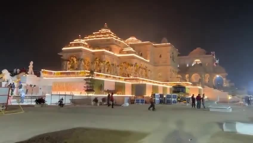 सुस्वागतम्_प्रभु_श्री_राम #विराजो_राम_अयोध्या_धाम #राम_अकेले_आए_हैं
